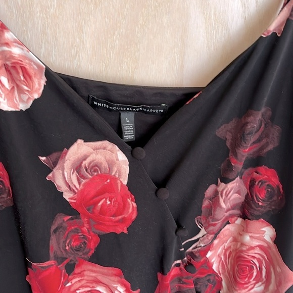 3/$30| 🌸 WHBM Jersey Knit Button Surplice Cami - Picture 5 of 9